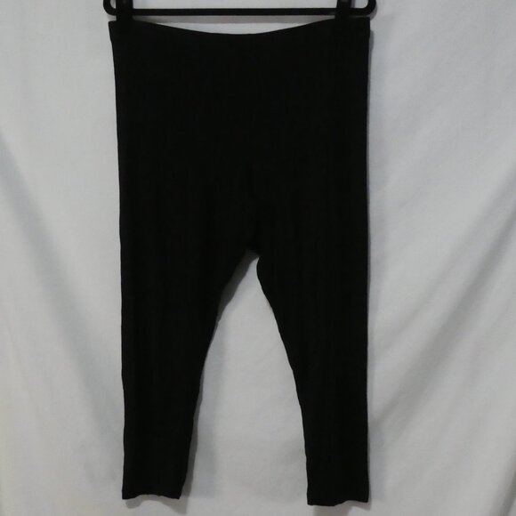 ADDITION ELLE | 18 inch waist measured | Versatile Black Everyday Leggings - Picture 1 of 14